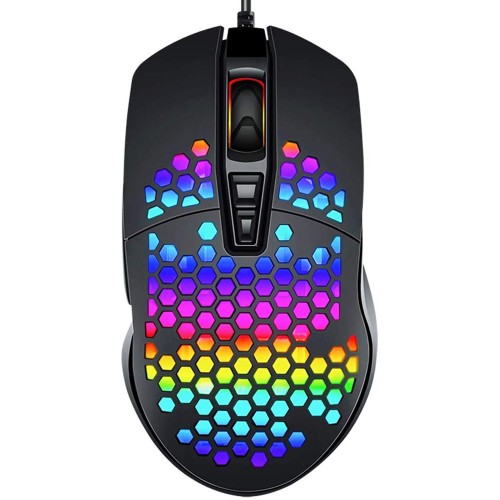 

Мышь XO-M4 streamer RGB hive e-sport Wired черный