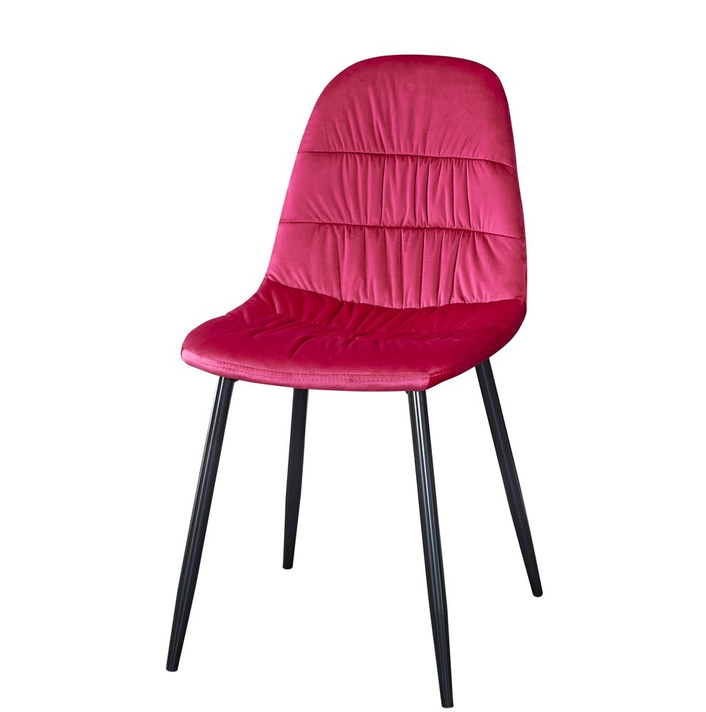 

Стул обеденный LYMEL FICUS VELVET фуксия 440х380х870 мм