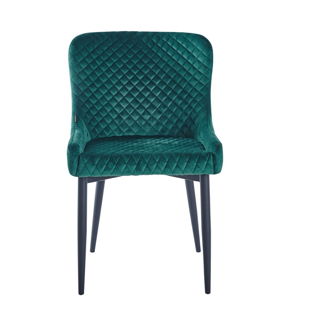 

Стул обеденный LYMEL DIEGO VELVET зеленый 520x470x820 мм