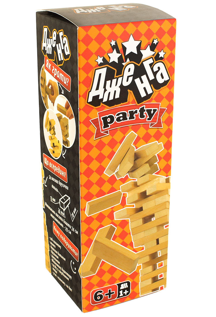 

Настольная игра Дженга Party Башня Jenga