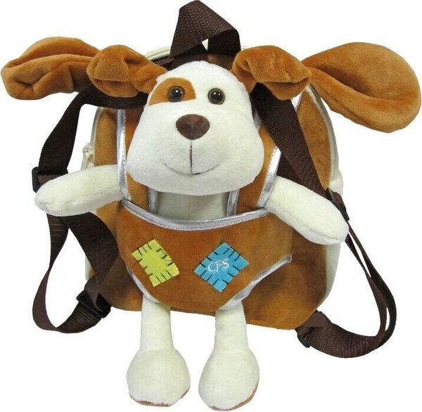 

Рюкзак дошкольный Cool For School Dog унисекс Коричневая (CF86006)