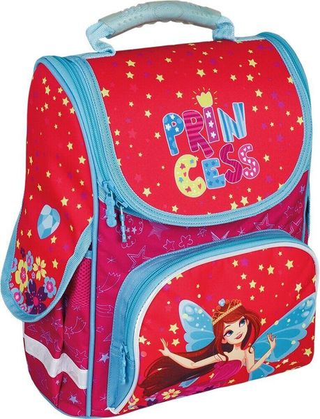 

Ранец Cool For School Princess школьный каркасный Красный (CF86173)