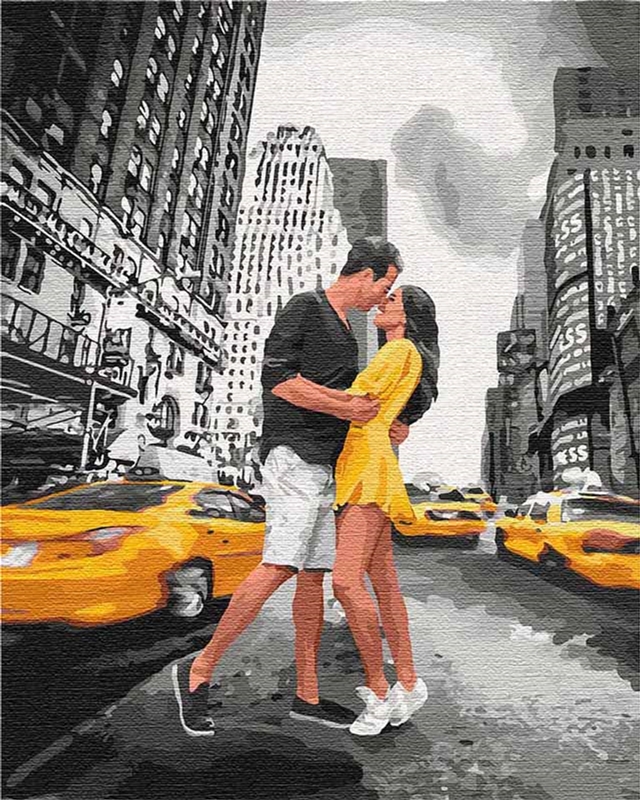 

Картина для рисования по номерам Идейка Пьянящий поцелуй 40х50 см (КНО4664)