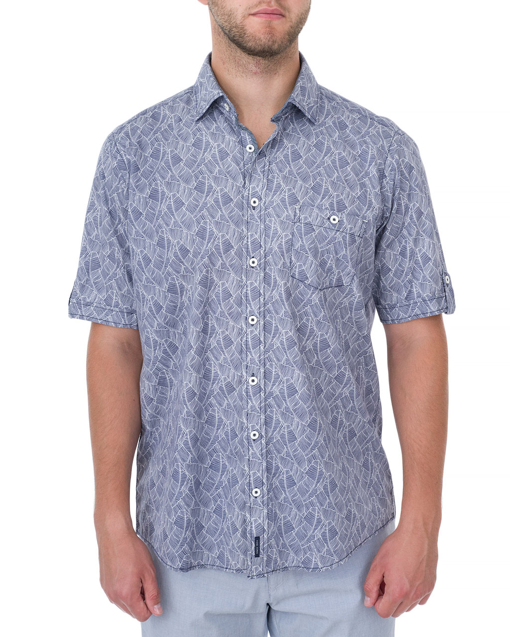 

Сорочка чоловіча Casa Moda (982904500-100/8) Синій XXL