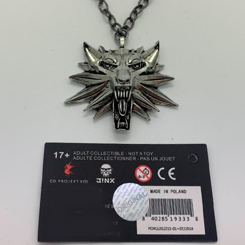 

Медальон на шею Jinx ведьмака Геральта The Witcher 3 полная комплектация
