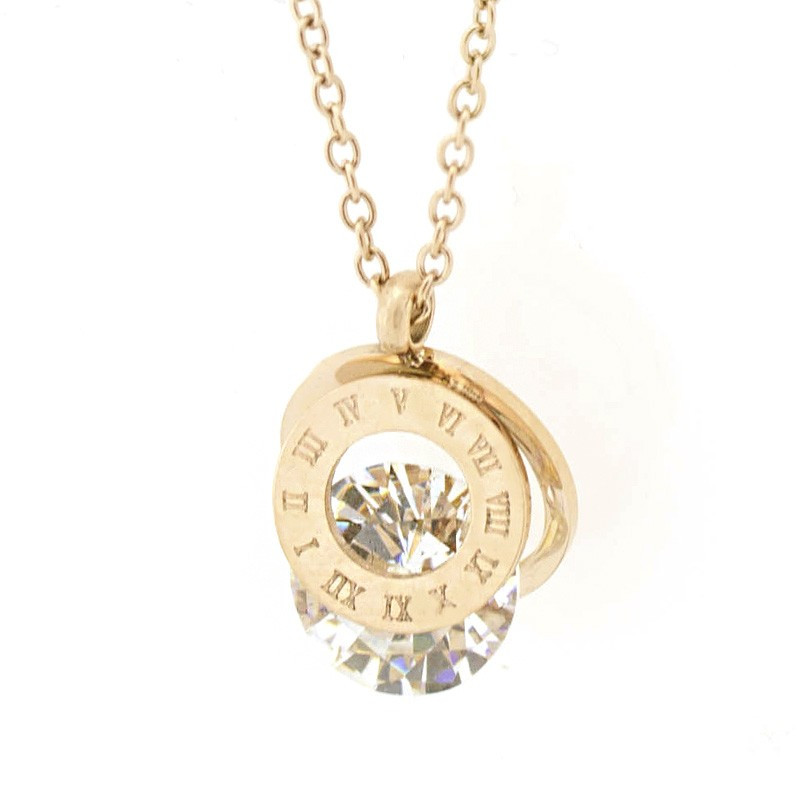 

Steel Story Подвеска из медицинской стали 316L в позолоте, ПCZ-1396