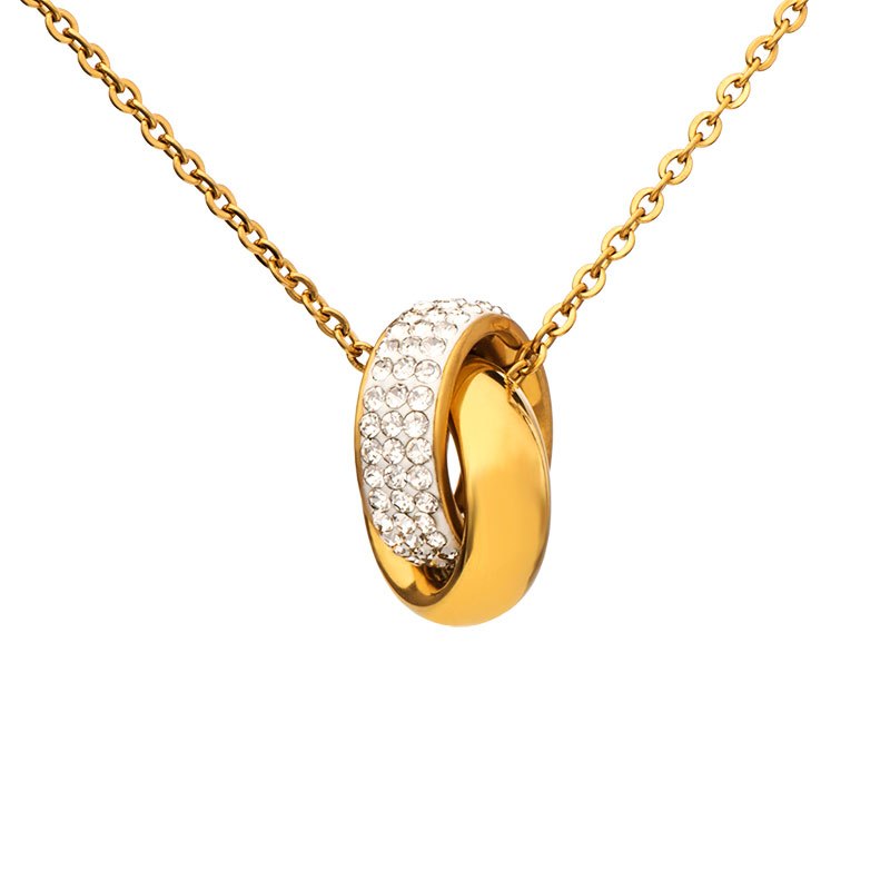 

Steel Story Подвеска из медицинской стали 316L и кристаллами Swarovski, ПS-1210