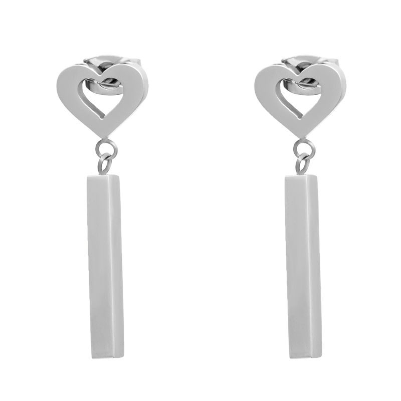 

Steel Story Серьги из медицинской стали 316L, СС-0899
