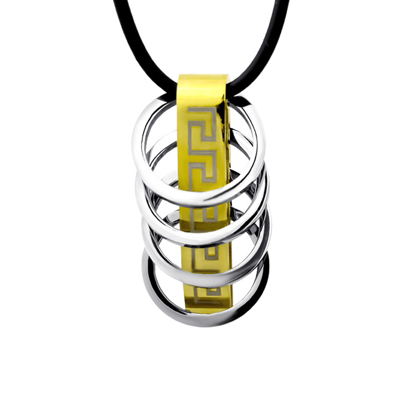 

Steel Story Подвеска из медицинской стали 316L на каучуке, ПС-1687