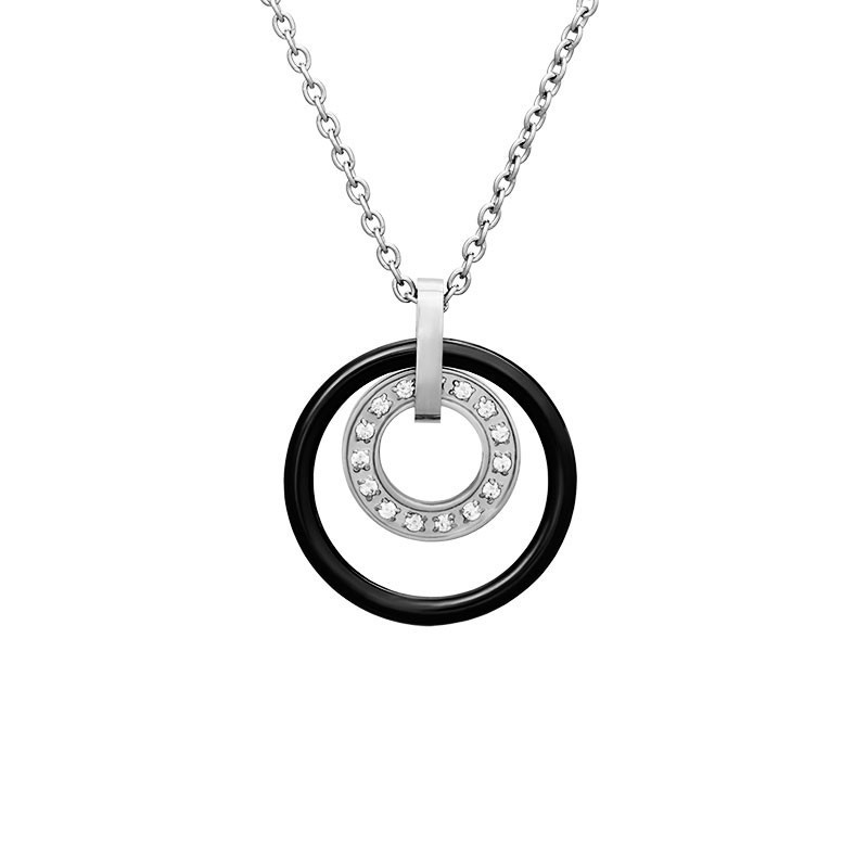 

Подвеска Steel Story из керамики и медицинской стали 316L, ПСК-1078
