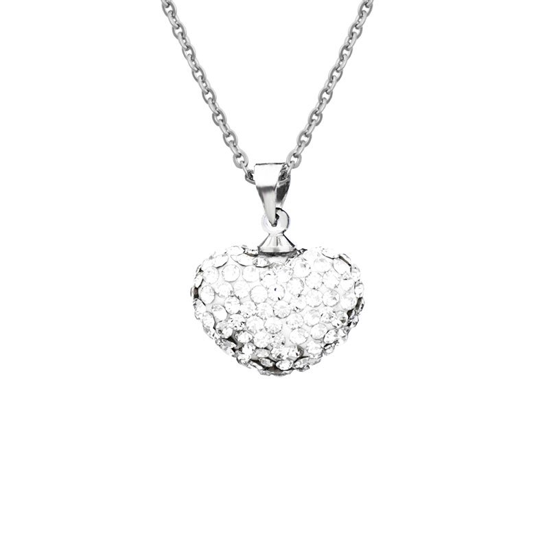 

Steel Story Подвеска из медицинской стали 316L и кристаллами Swarovski, ПS-1211