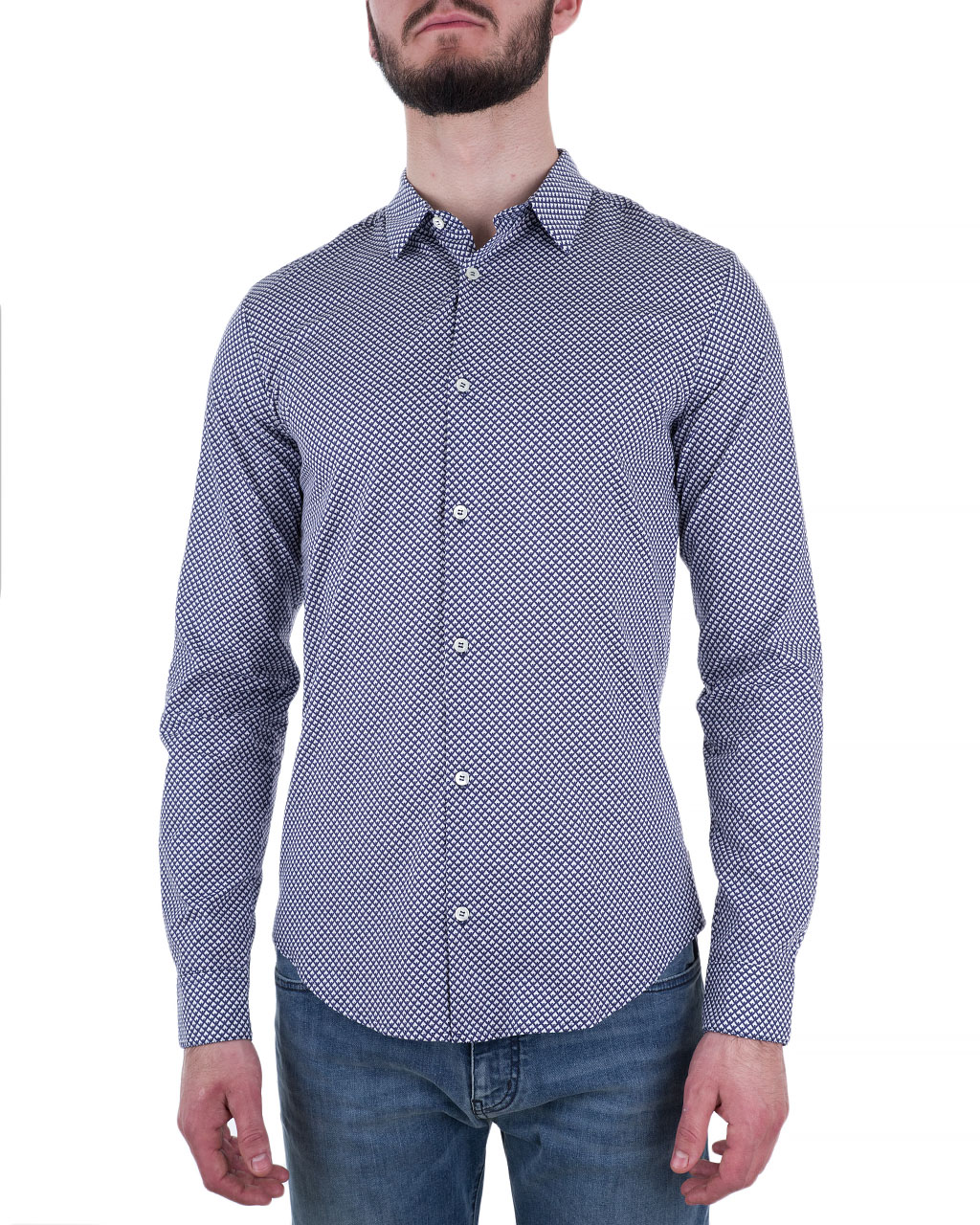

Сорочка чоловіча EMPORIO ARMANI (3Z1C09-1N5EZ-F900/82) Синій, Сорочка чоловіча EMPORIO ARMANI (3Z1C09-1N5EZ-F900/82) Синій L