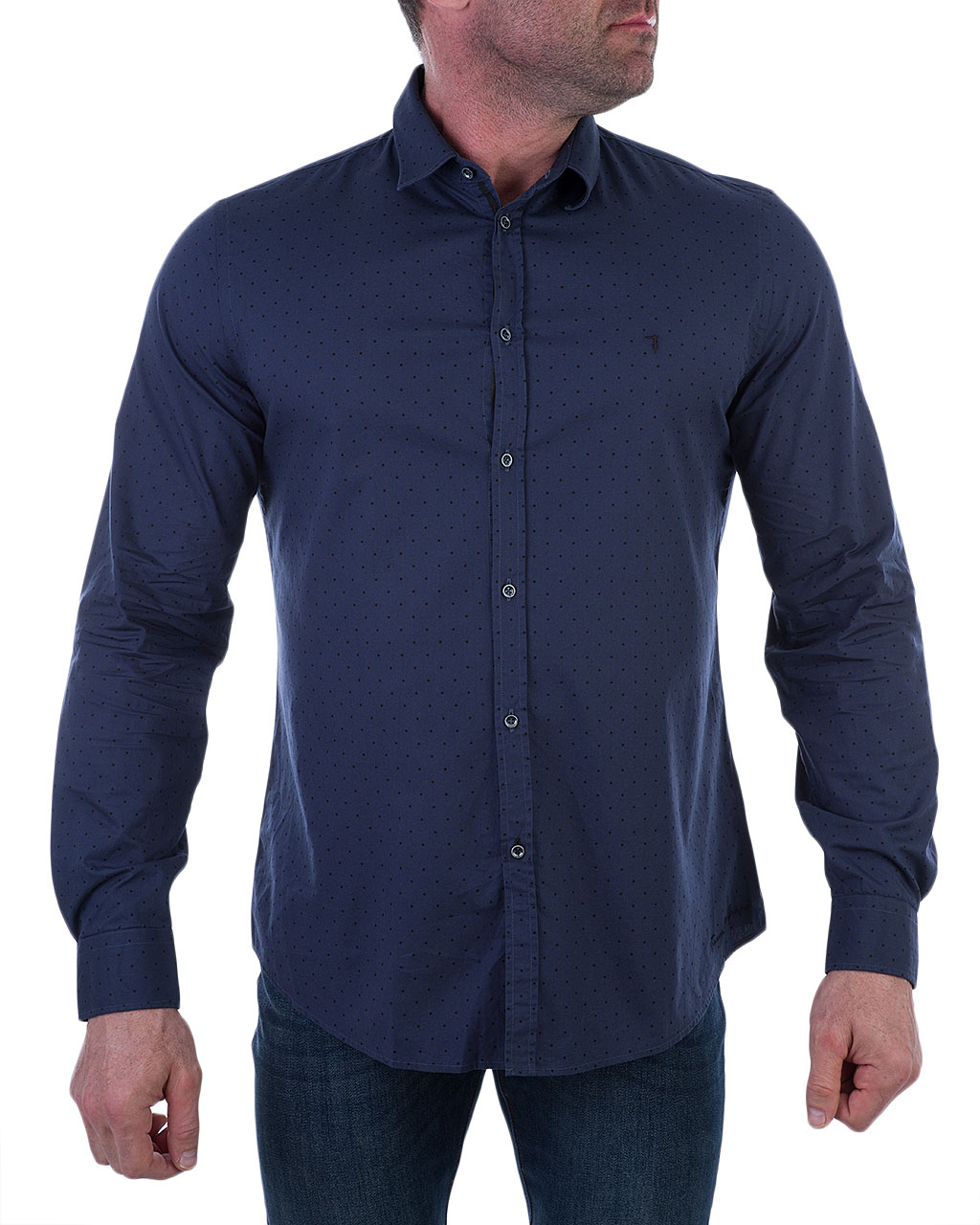 

Сорочка чоловіча TRUSSARDI JEANS (52C00058-1T001671-U290/8-91) Синій, Сорочка чоловіча TRUSSARDI JEANS (52C00058-1T001671-U290/8-91) Синій 39