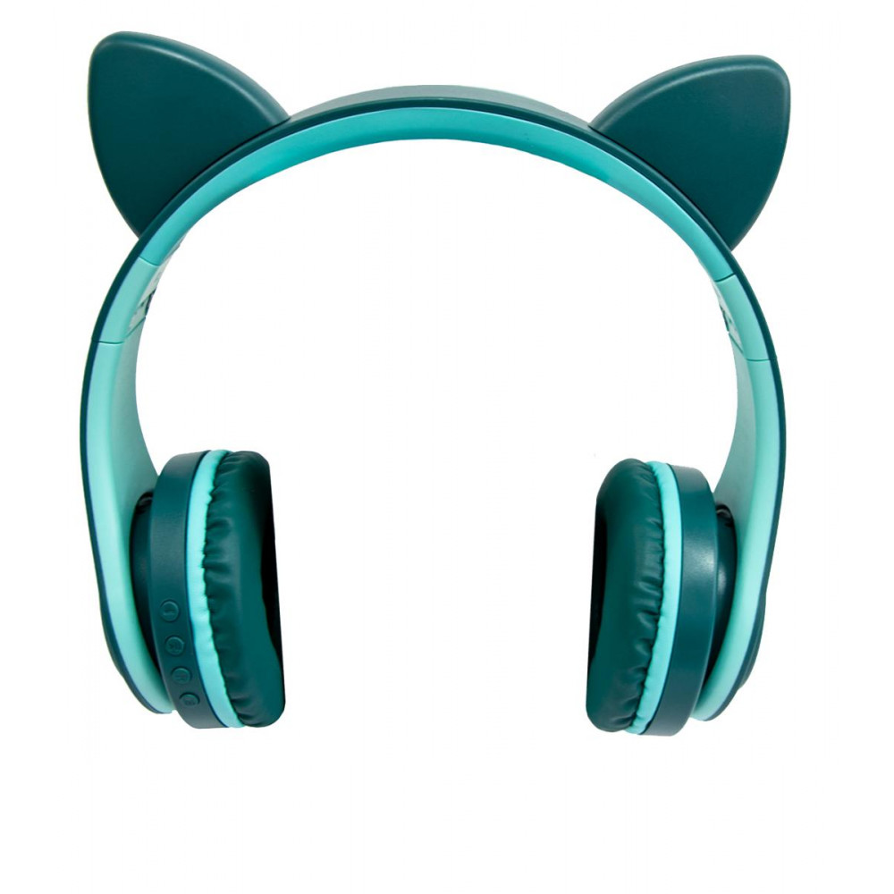 

Наушники беспроводные с подсветкой CAT EAR YW-018 Bluetooth Зелёный (VS7004306)