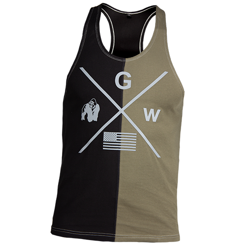 

Майка Sterling Stringer Gorilla Wear S Черно-хаки