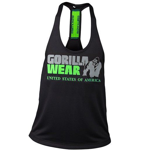 

Майка Nashville Gorilla Wear 4XL Черно-салатовый