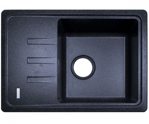 

Кухонна мийка Adamant SLIM 620х435 мм, з сифоном, 13 графіт