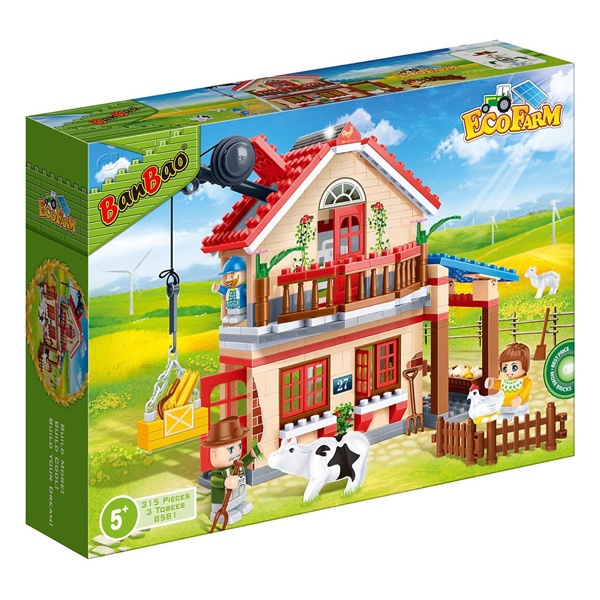 

Конструктор Ранчо 315 дет BanBao (8581) (163977)