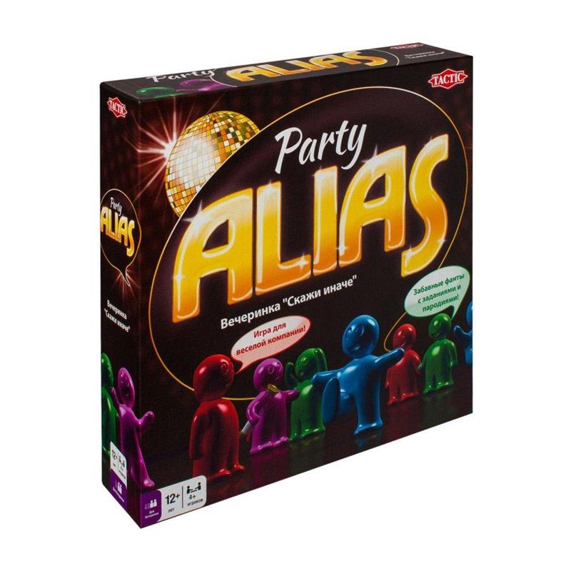 

Настольная игра Tactic Alias. Party (Вечеринка. Скажи Иначе) (53365)