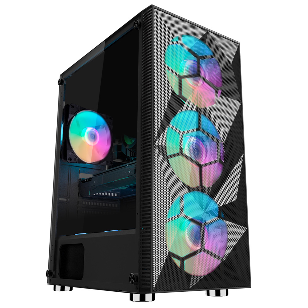 

Корпус 1stPlayer X7-3G6P-1G6 Black без БП