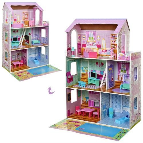 

Игровой набор Деревянная игрушка Домик Bambi MD 2670