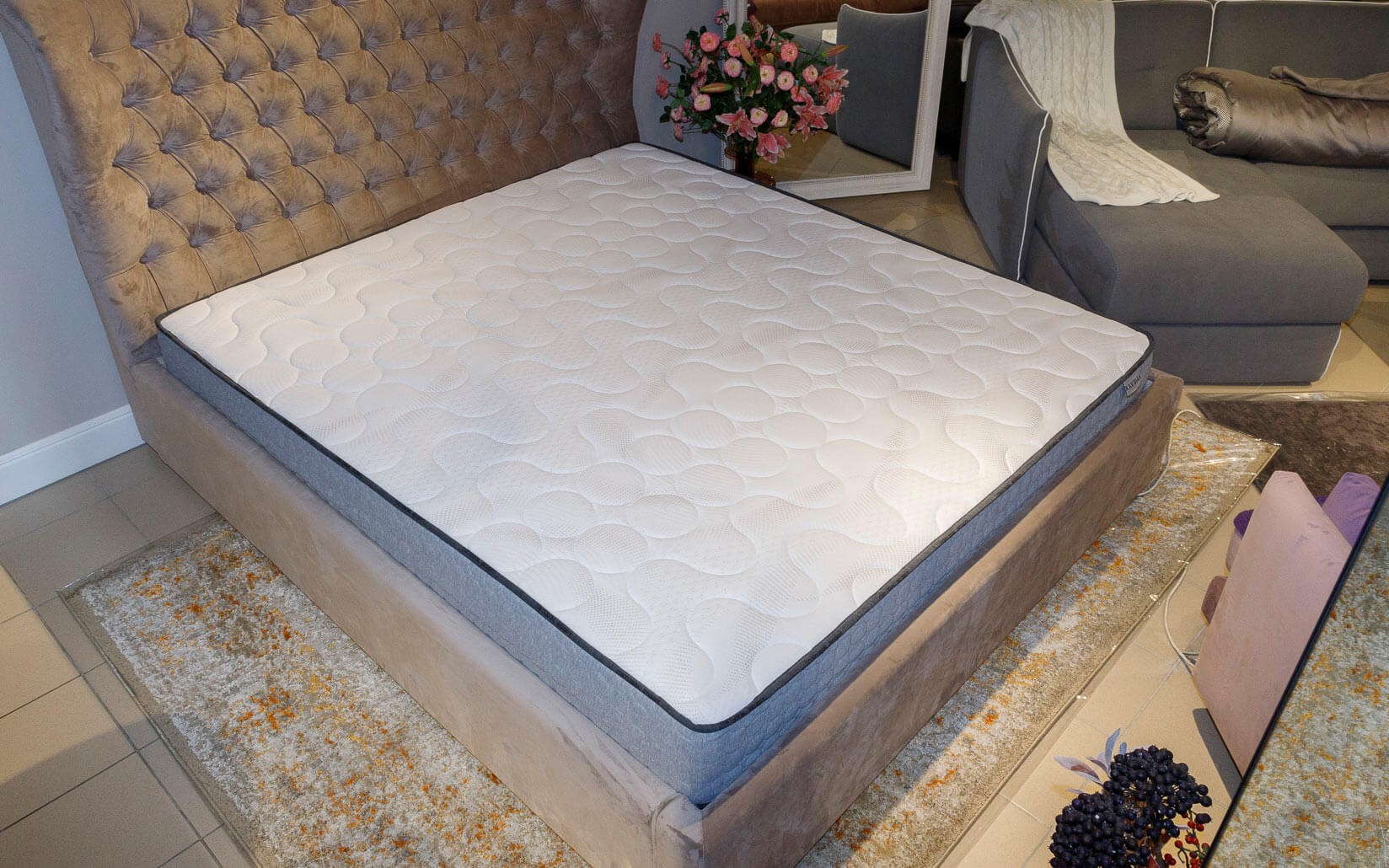 

Матрас Karibian Descanso damac grey 100 x 200 см