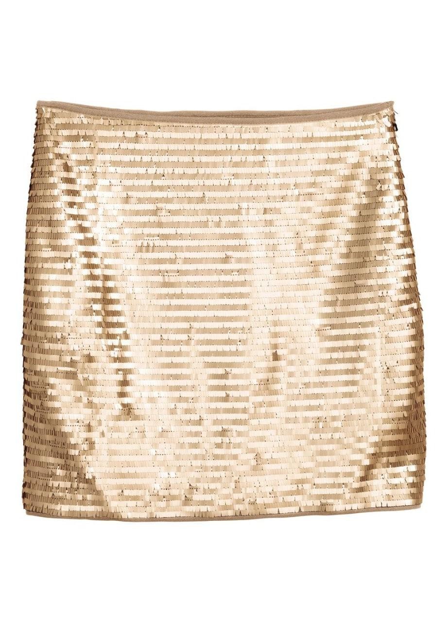 

Юбка H&M золотой 46 0516809G