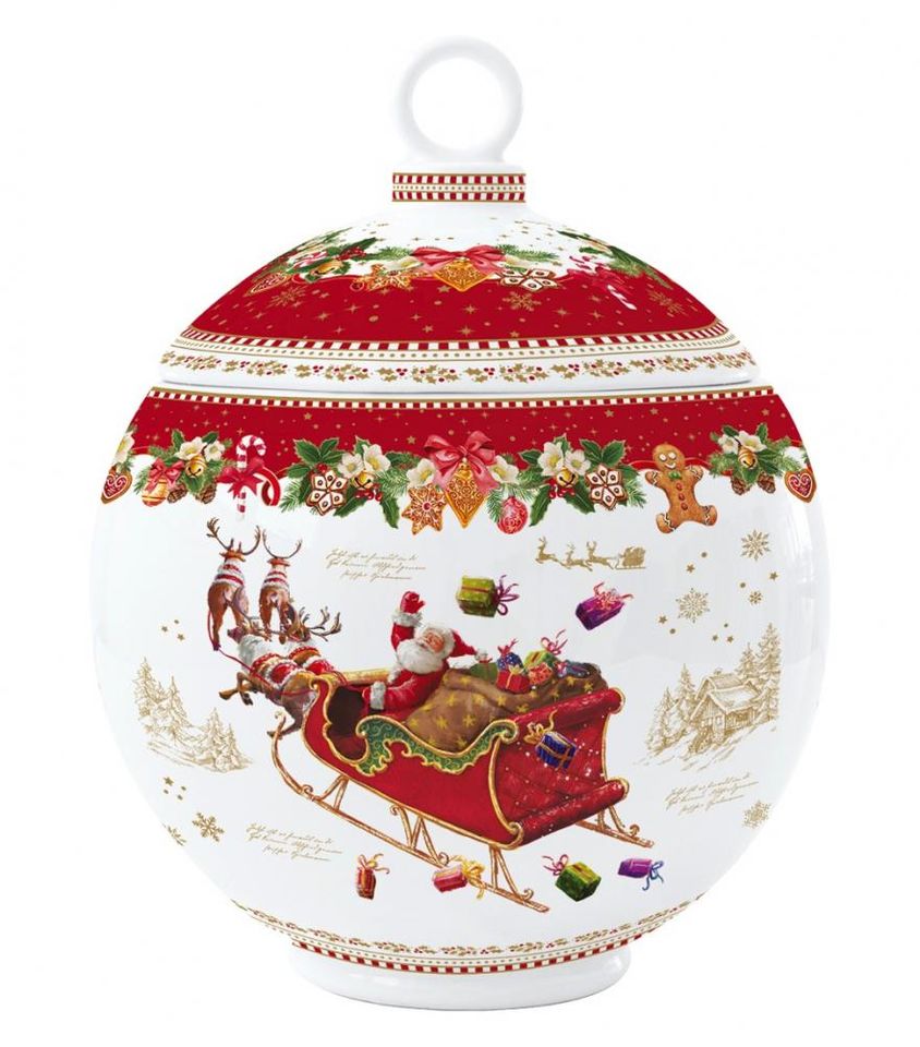 

Емкость для печенья Easy Life (R2S) Christmas Memories 23х18см R1097#CHME