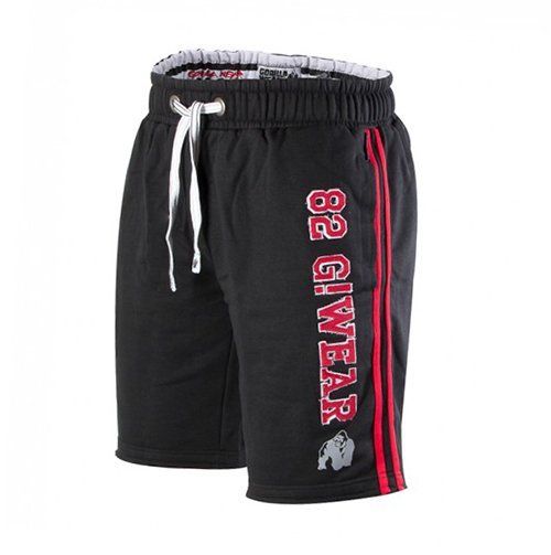 

Шорты 82 Gorilla Wear S/M Черно-красный