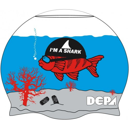 

Шапочка для плавания DEPA Reddy fish