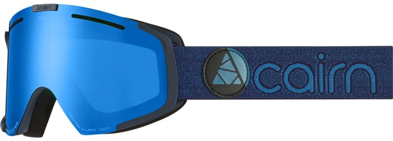Акція на Горнолыжная маска Cairn Genesis ClX3I Mat Shadow Blue (0.58096.1.8153) від Rozetka UA