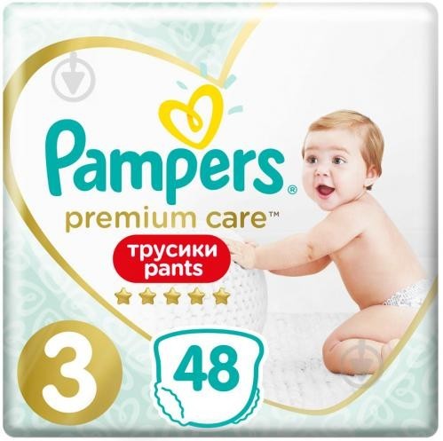 

Підгузники-трусики Pampers Premium Care Pants 3 (6-11 кг) 48 шт