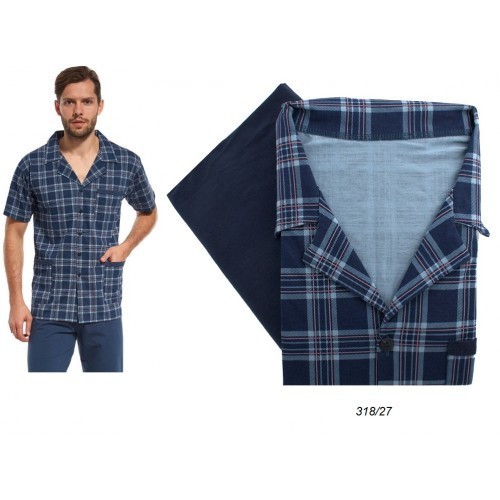 

Піжама чоловіча Cornette 318/27  Синій, Піжама чоловіча Cornette 318/27 2XL Синій