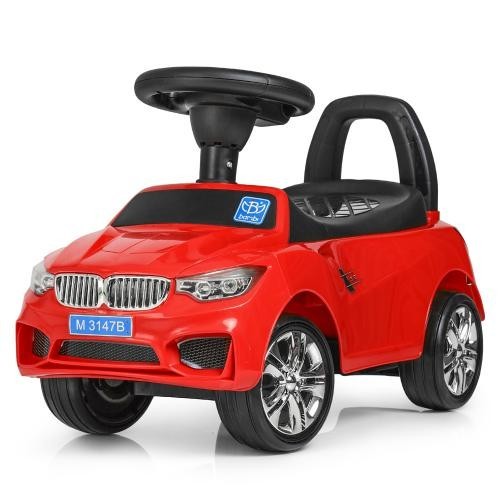 

Каталка толокар Bambi M 3147B 3 красный музыкальный