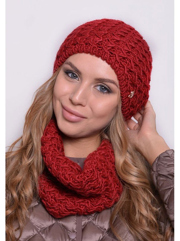 

Вязаный набор Retto 55-60 р. 3041-280 бордо