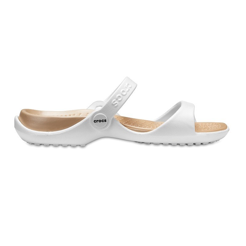 

Шлепанцы Crocs Cleo Sandals 10043-13S-W6 36 Белый