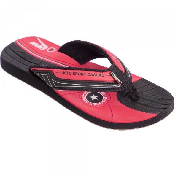 

Вьетнамки мужские р-р 42 KITO ETGM9256A-RED