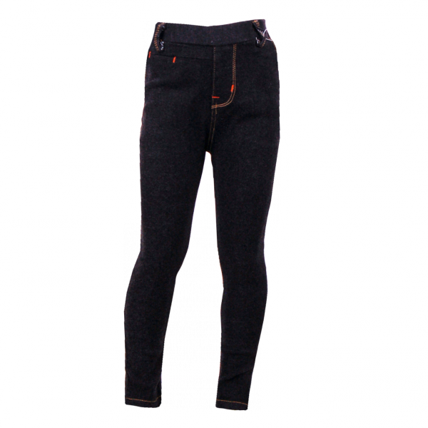 

Тёплые лосины для девочки 5 лет (110 см) O 60125-black черный цвет