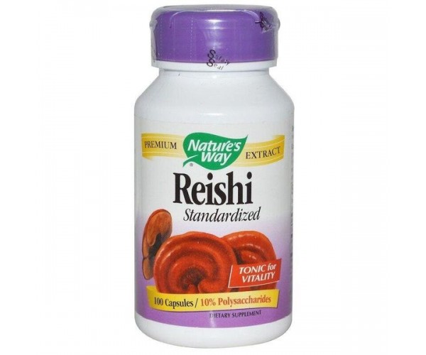 

Гриб рейші лікувальний Reishi Nature's Way стандартизований 100 капсул (NW077)