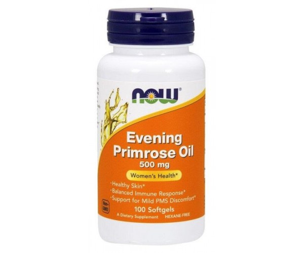 

Олія вечірньої примули Evening Primrose Oil Now Foods 500 мг 100 капсул (NF565)