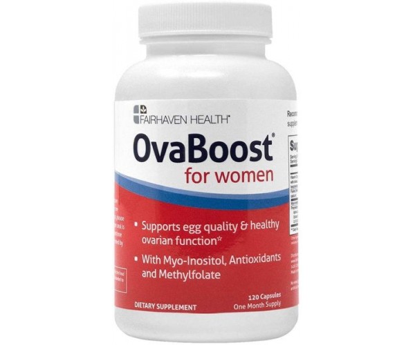 

Здоров'я яйцеклітин для жінок OvaBoost Fairhaven Health 120 капсул (FH010)