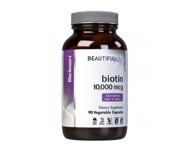 

Вітамін В7 Біотин Biotin Bluebonnet Nutrition 10000 мкг 90 капсул (BB141)