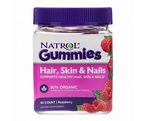 

Вітаміни для волосся шкіри та нігтів Hair Skin & Nails Natrol 90 жувальних таблеток (NTRL049)