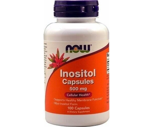 

Вітамін В8 Інозитол Inositol Now Foods 500 мг 100 капсул (NF031)