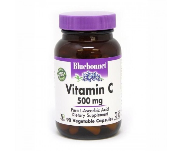 

Вітамін С Vitamin C Bluebonnet Nutrition 500 мг 90 капсул (BB172)