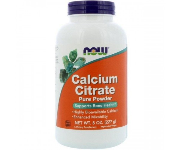 

Цитрат кальцію Calcium Citrate Now Foods порошок 227 г (NF328)