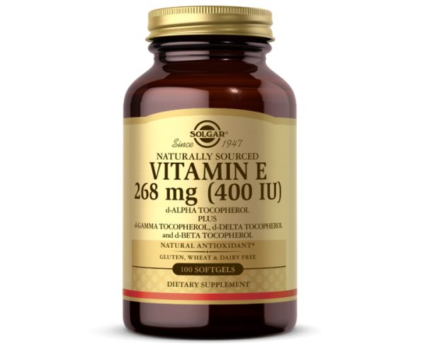 

Вітамін Е Vitamin E Solgar 400 МО 100 капсул (SOL069)