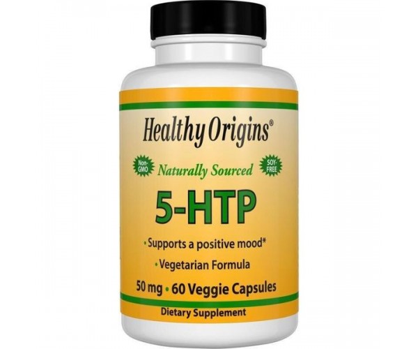 

Амінокіслота 5-HTP (Гідрокситриптофан) Healthy Origins 50 мг 60 капсул (HO019)