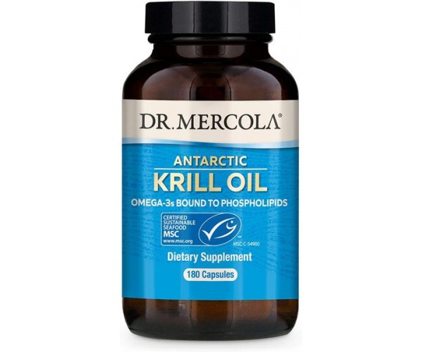 

Масло кріля арктичного Antarctic Krill Oil Dr. Mercola 180 капсул (DM037)