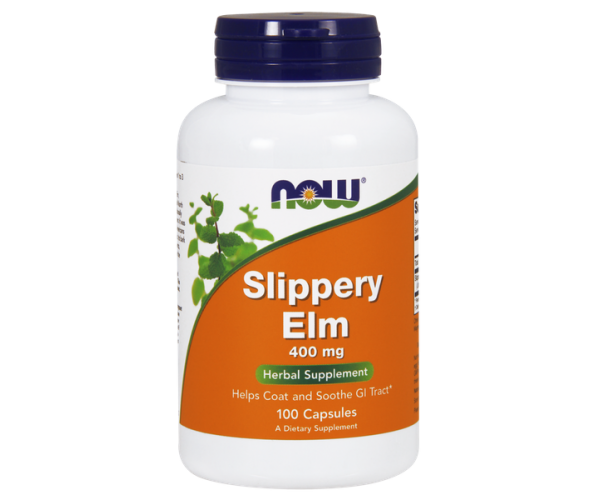 

Слизький в'яз Slippery Elm Now Foods 400 мг 100 капсул (NF278)